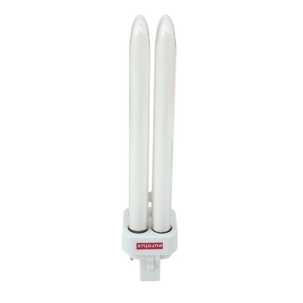 Eurolux CFL globe shown in its packaging