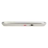 Eurolux white emergency light, front view