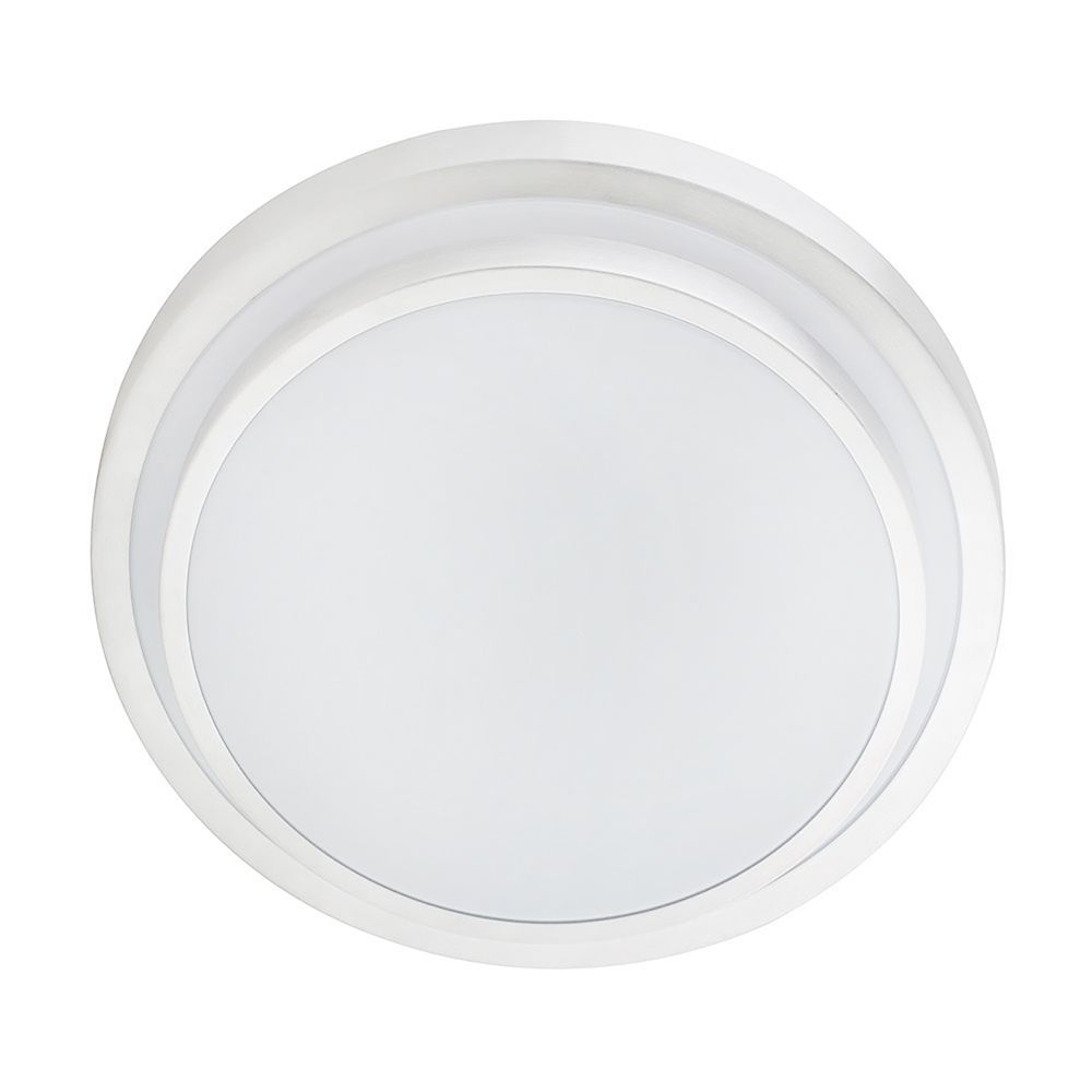 Eurolux silver ceiling light, front view