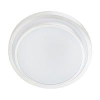 Eurolux silver ceiling light, front view