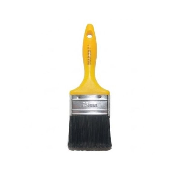 Marshal paint brush shown in its packaging