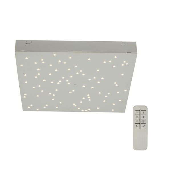 Eurolux white ceiling light, front view