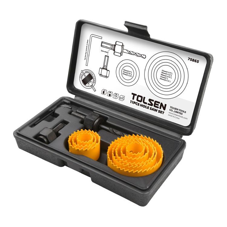 Tolsen saw, front view