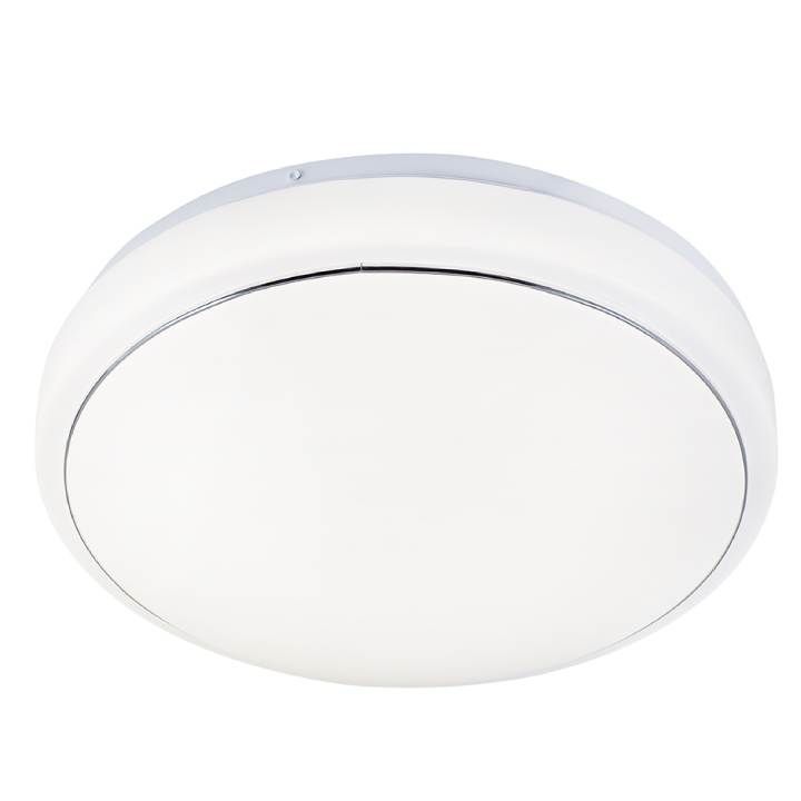Eurolux white ceiling light shown in its packaging