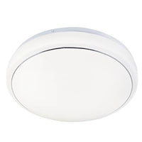 Eurolux white ceiling light shown in its packaging