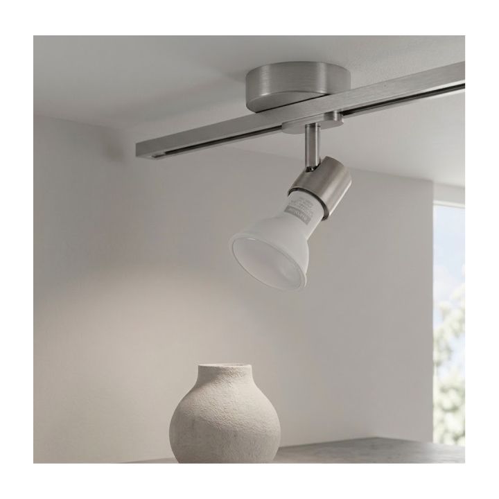 Eurolux LED globe installed and lit