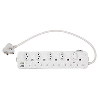 Eurolux extension cord, front view