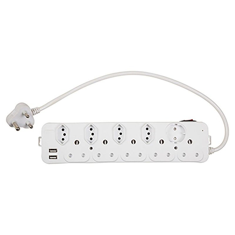 Eurolux extension cord, front view