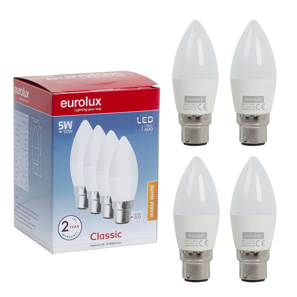 Eurolux LED globe, front view