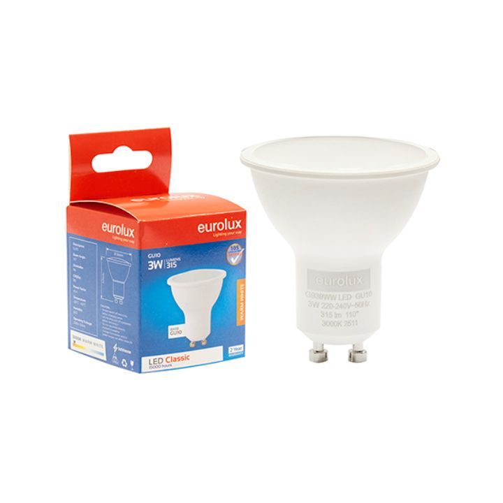 Eurolux downlight, front view