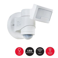 Eurolux floodlight shown in its packaging