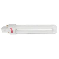 Eurolux CFL globe installed and lit