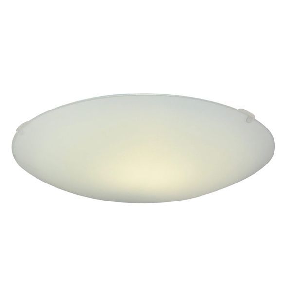 Eurolux white ceiling light, front view