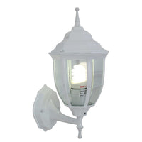 Eurolux white wall light, front view