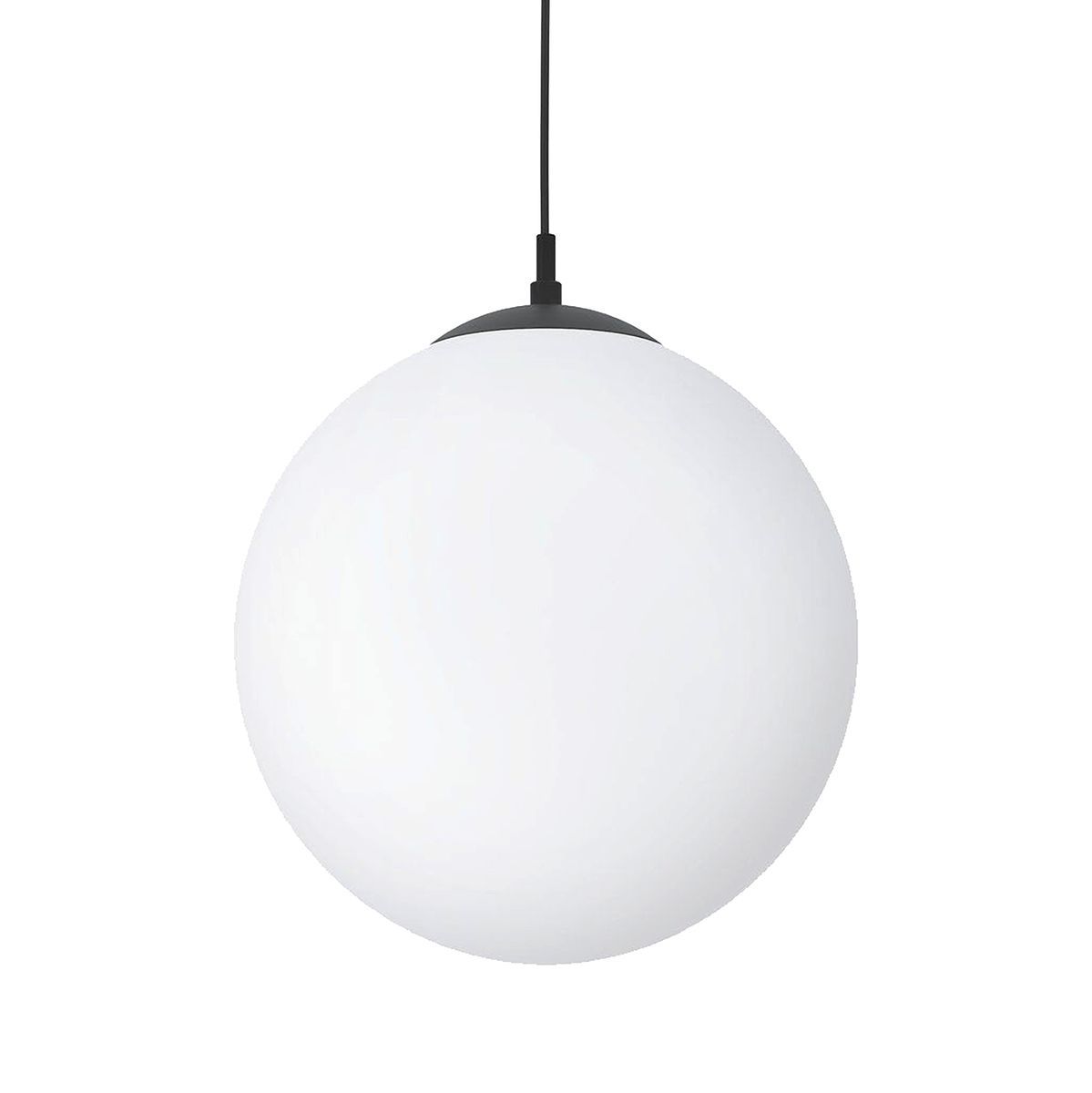 Eurolux black pendant light shown in its packaging