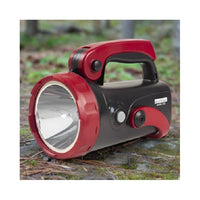 Eurolux black/red torch shown in its packaging