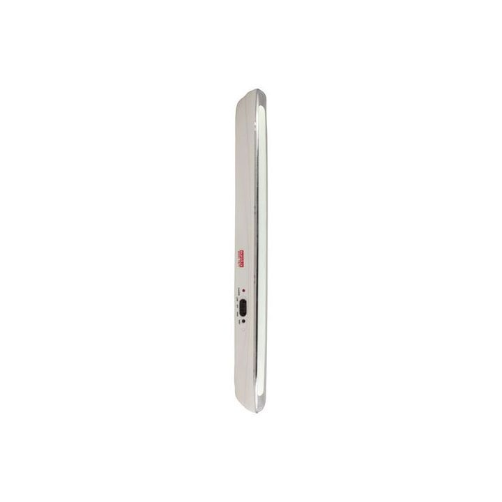 Eurolux white emergency light shown in its packaging