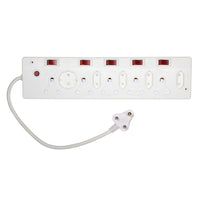 Eurolux extension cord, front view