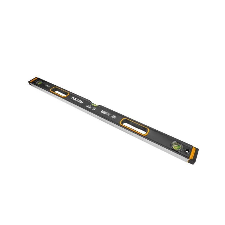Tolsen spirit level shown in its packaging