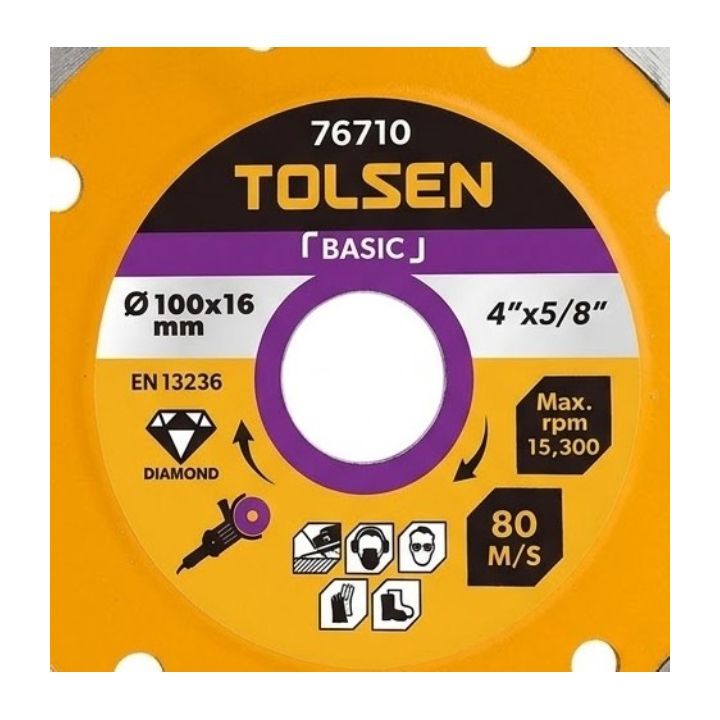 Tolsen blade installed and lit