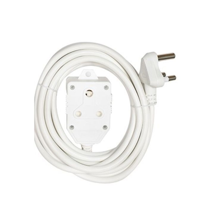 Eurolux extension cord shown in its packaging