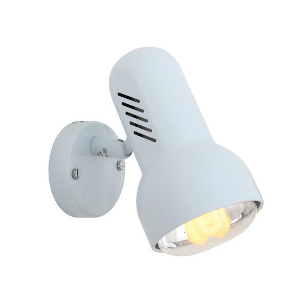 Eurolux white floodlight, front view