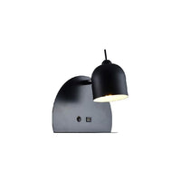 Close-up detail of the Eurolux black night light