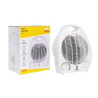 Radiant heater shown in its packaging