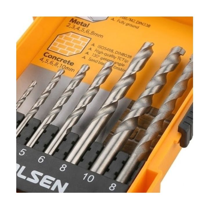 Tolsen tool set shown in its packaging