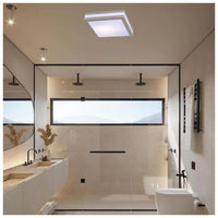 Eurolux stainless steel lighting fixtures installed and lit