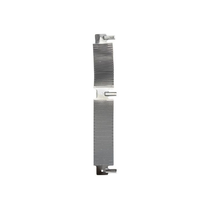 Lorenzetti chrome plumbing, front view