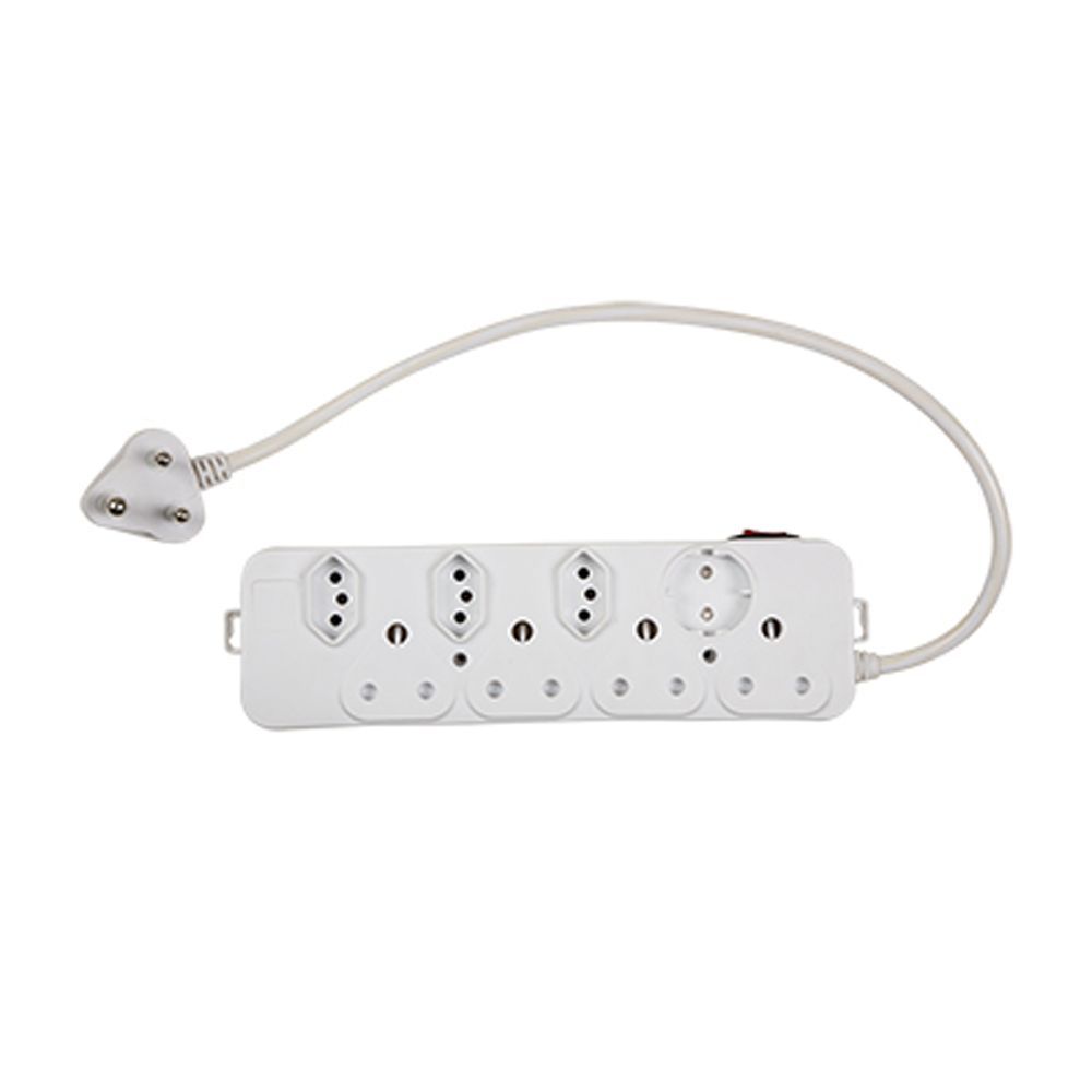 Eurolux extension cord, front view