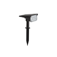 Eurolux black spotlight shown in its packaging