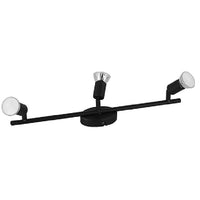 Eurolux black downlight, alternate angle