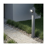 Radiant black floodlight shown in its packaging