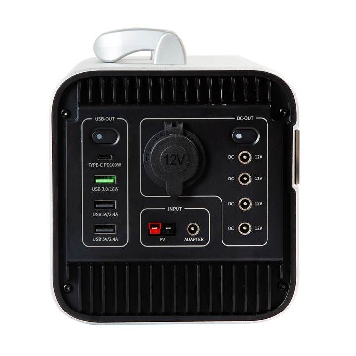 Eurolux portable power station shown in its packaging