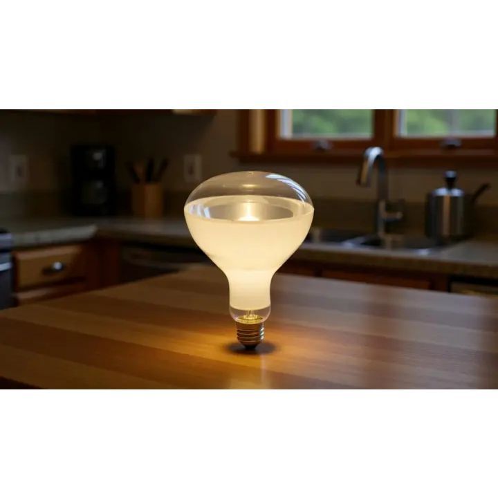 Eurolux globe installed and lit