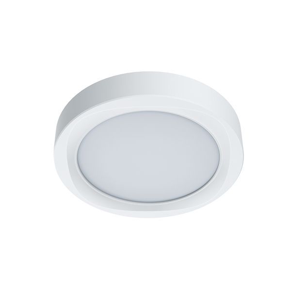 Eurolux white ceiling light, front view