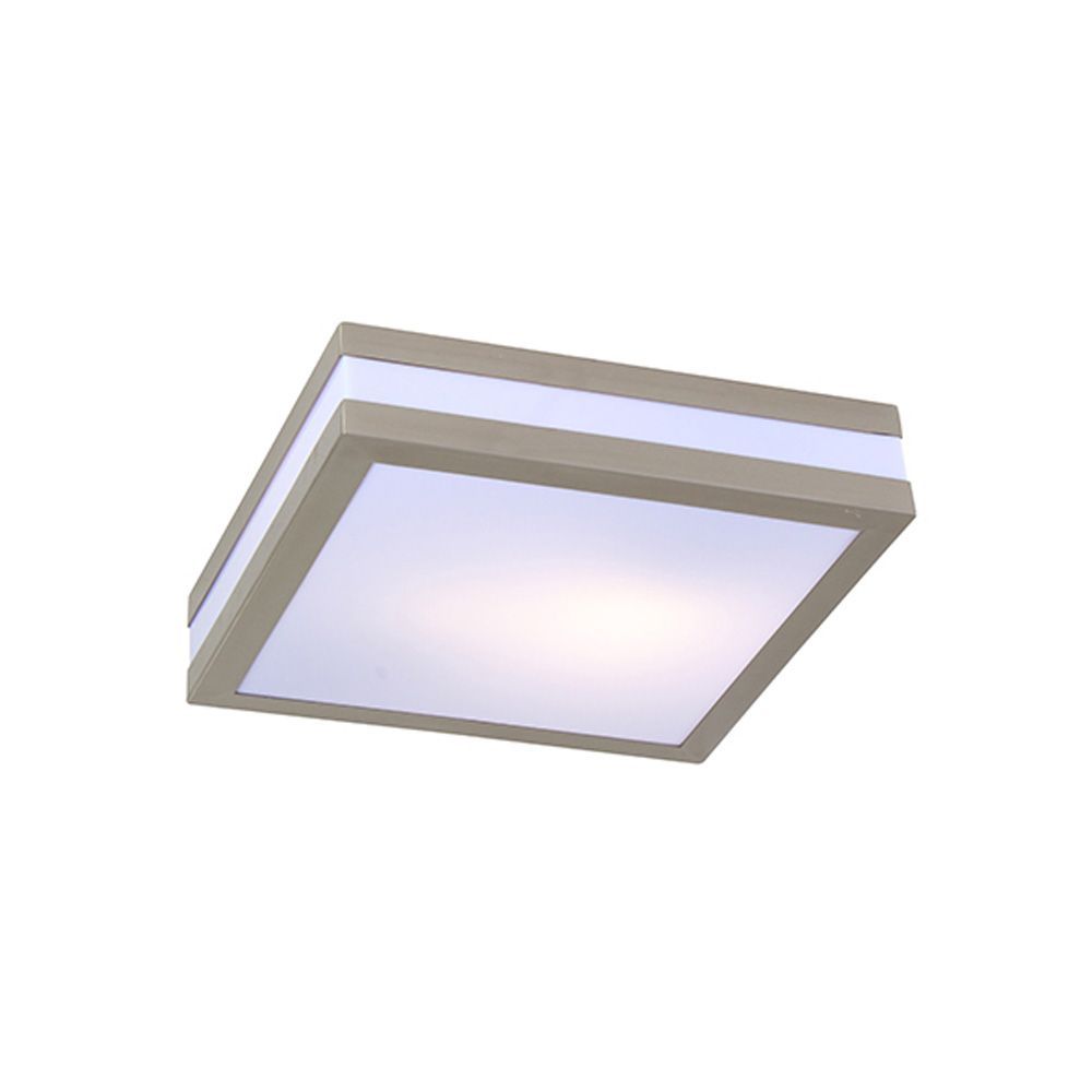 Eurolux stainless steel lighting fixtures, front view