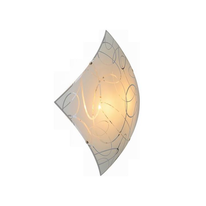 Close-up detail of the Radiant ceiling light