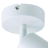 Close-up detail of the Urban white downlight