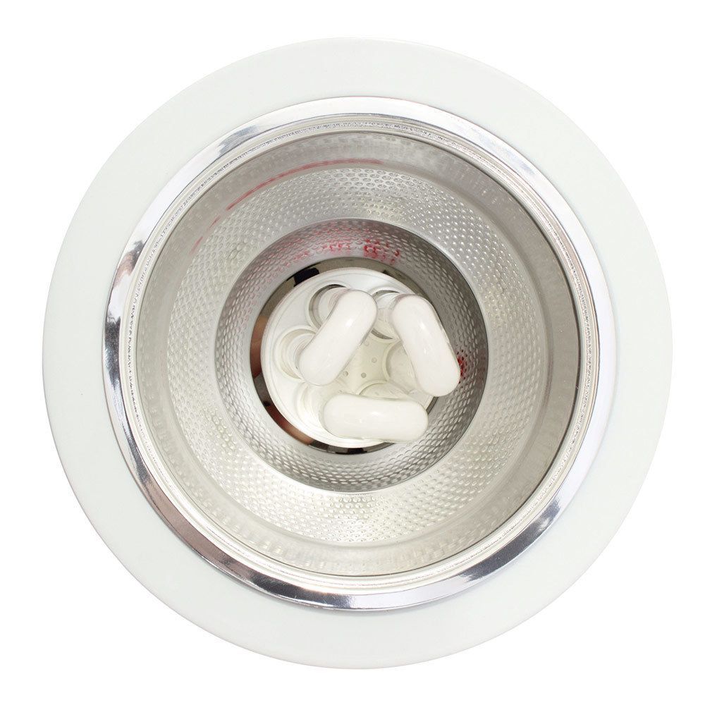 Eurolux white downlight, front view