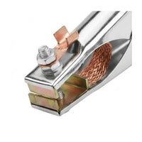 Close-up detail of the Tolsen clamp