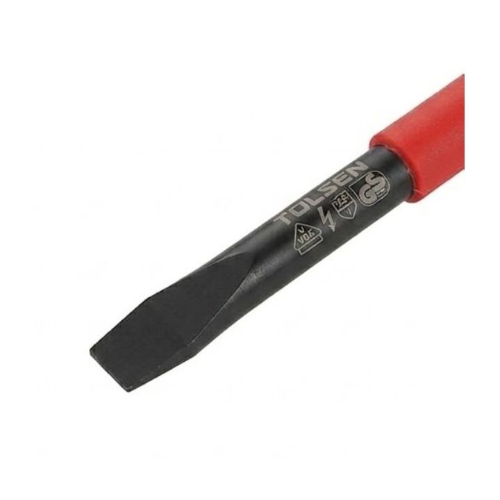 Close-up detail of the Tolsen screwdriver