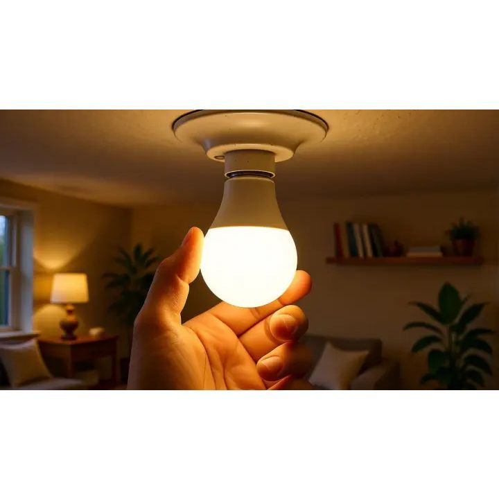 Eurolux LED globe shown in its packaging