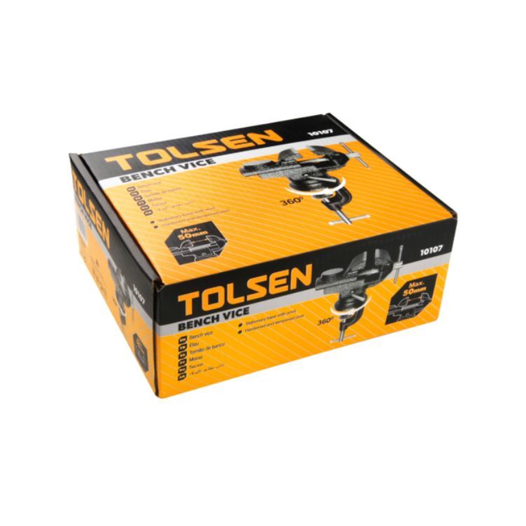 Tolsen clamp, front view