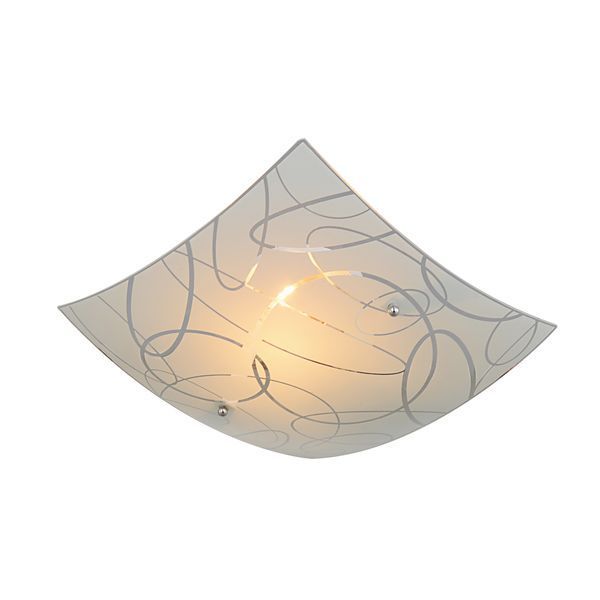 Radiant ceiling light, front view