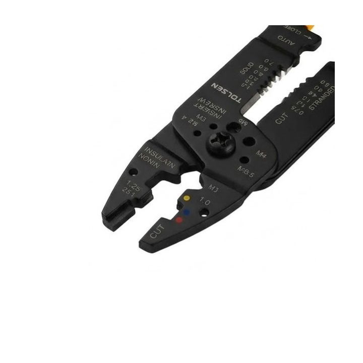 Tolsen pliers installed and lit