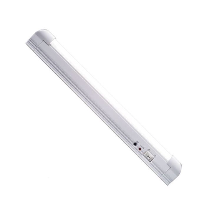 Close-up detail of the Eurolux white emergency light
