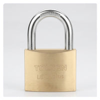 Tolsen padlock shown in its packaging